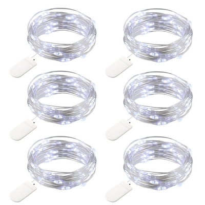 20 Battery Operated Led String Lights / Firefly String Lights For Dinner Party