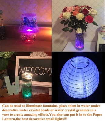 Flameless Led Motion Sensor Night Light Waterproof With Remote Control
