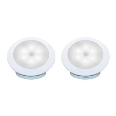 360° que gerencie a luz magnética da noite do sensor de movimento com o sem corda recarregável de USB