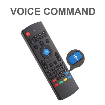 teclado de controle remoto do rato do ar 2.4G que aprende a entrada de voz para a caixa da tevê de Android