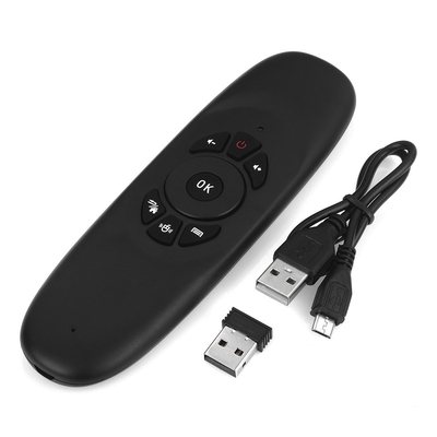 Teclado sem fio Rechargable de controle remoto do rato da mosca do ar para a CAIXA do PC/tevê